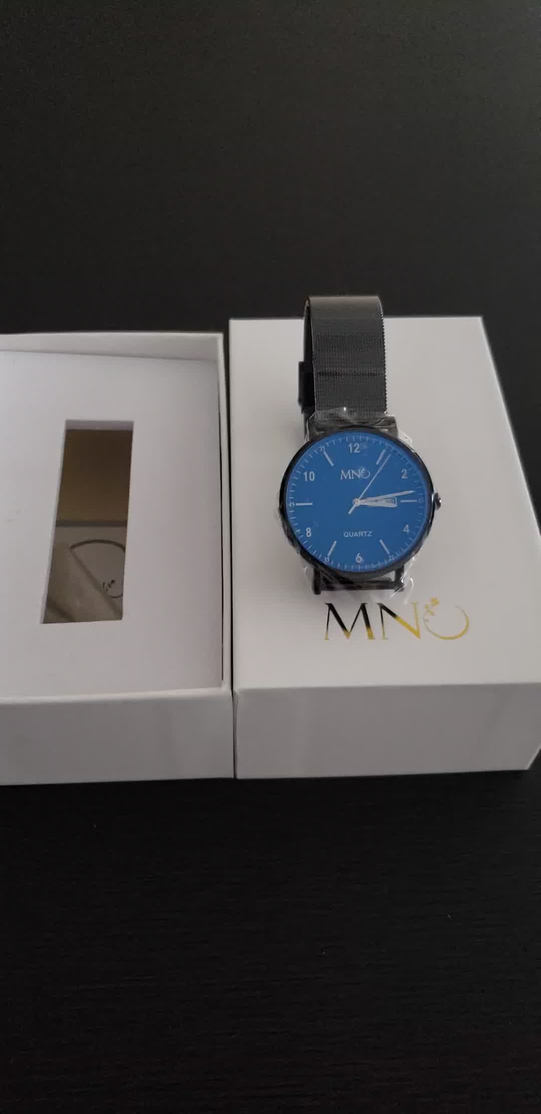 mno梦梭学生手表男时尚防水夜光青少年男孩中学生初中生高中生简约