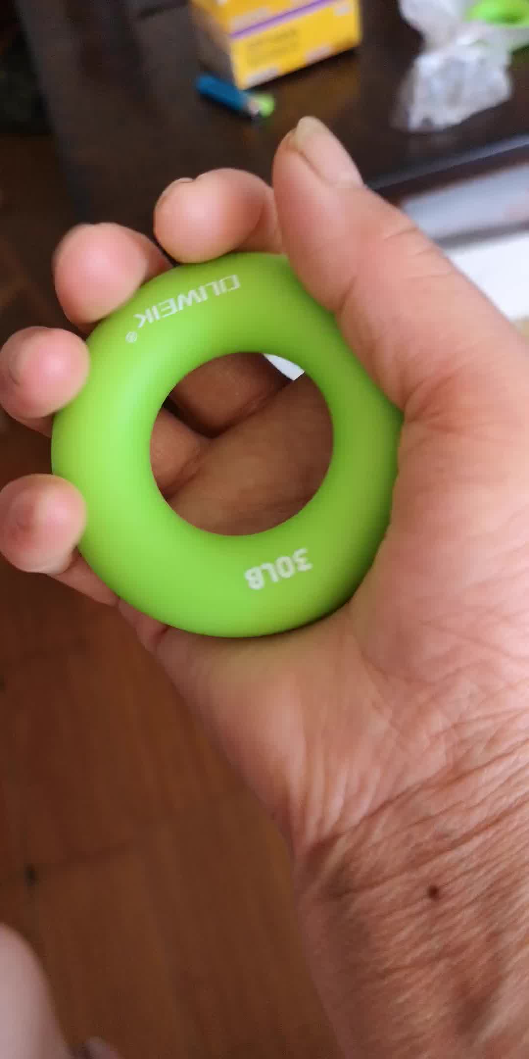 杜威克 握力圈男士专业练手力女士握力器橡胶圈康复训练手指健身器