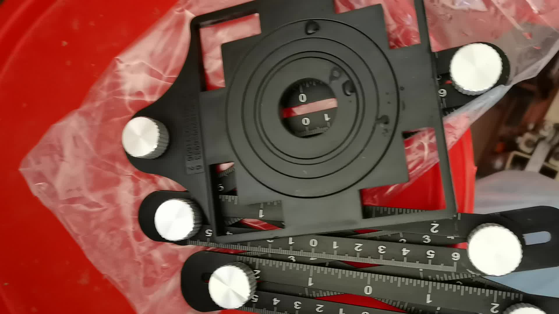 泰鹏六折尺万向瓷砖开孔定位器多功能打孔贴瓷砖高精度工具万象打孔