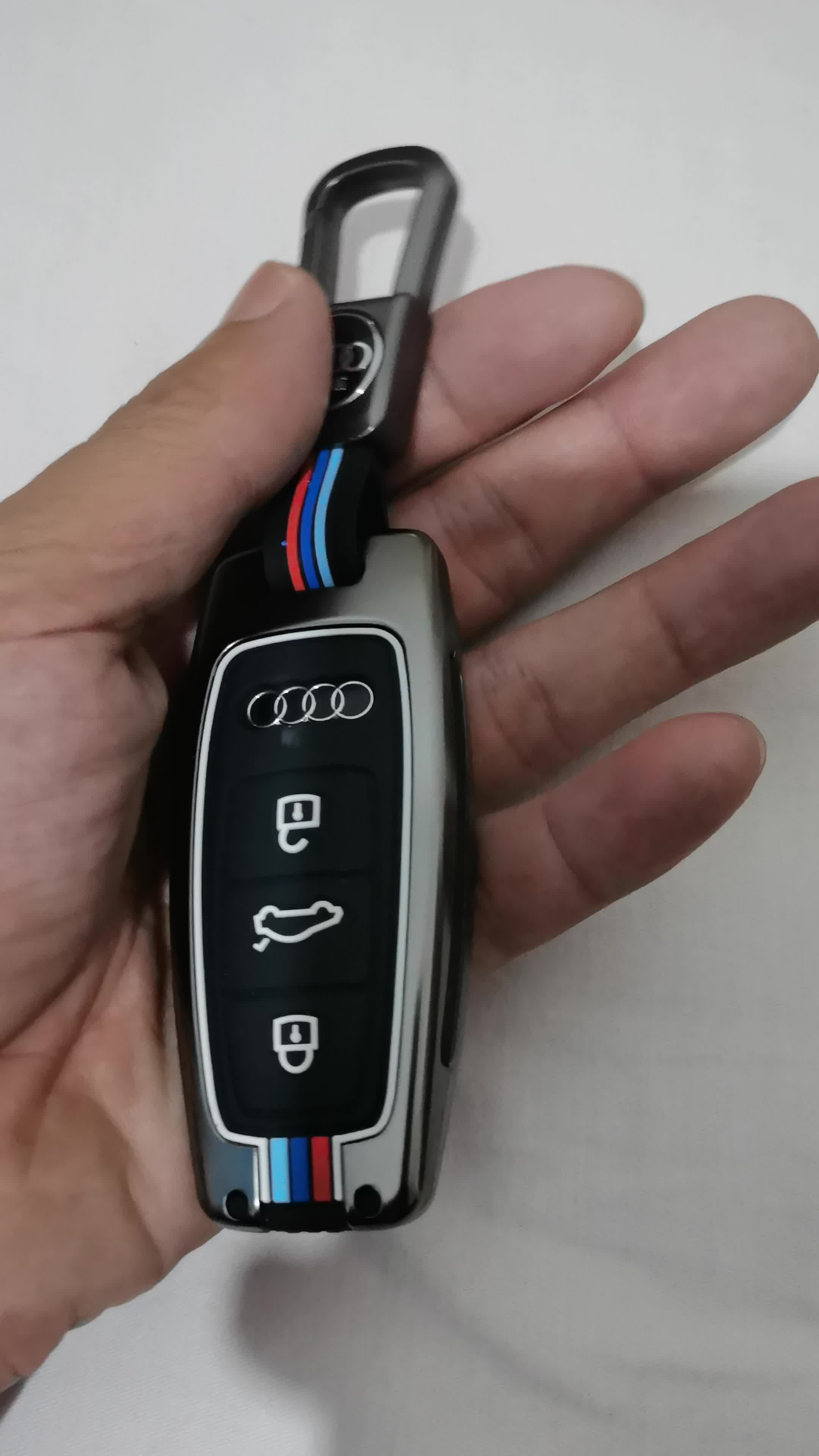 奥迪钥匙包2021款a6l q5l新a4l钥匙套q7q3q2l a3a8l a7la5汽车扣保护