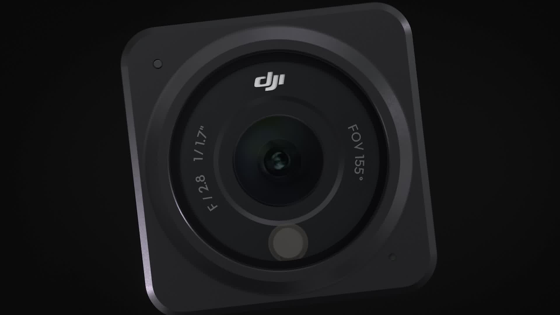 大疆dji action 2 osmo 灵眸运动相机 小型手持 磁吸可穿戴 4k vlog