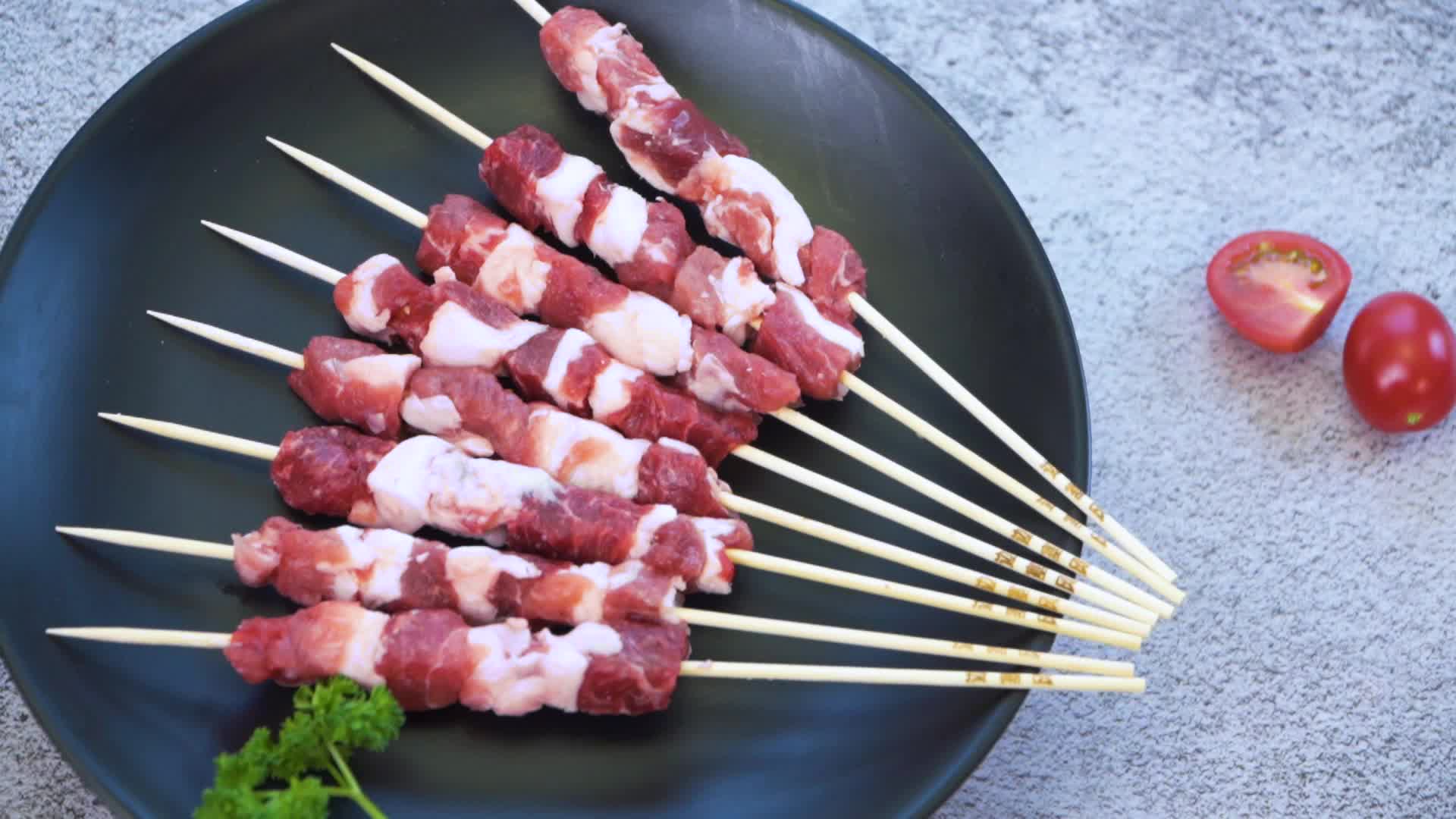 【边塞风羊肉串200g】边塞风 盐池滩羊 羔羊肉串 2