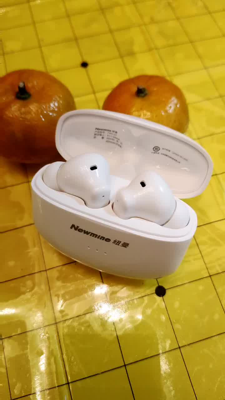 纽曼q7蓝牙耳机真无线入耳式音乐anc主动降噪通话降噪游戏低延迟适用