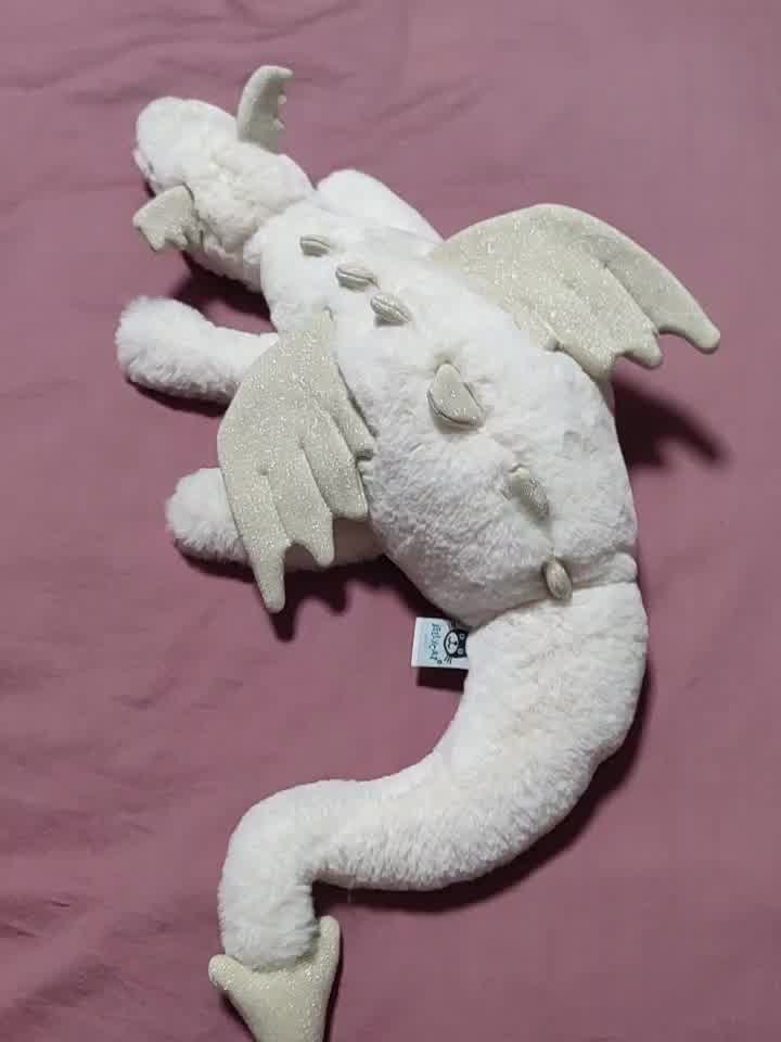 jellycat2021款雪龙柔软毛绒玩具安抚睡觉抱枕小玩偶新年礼物送礼可爱