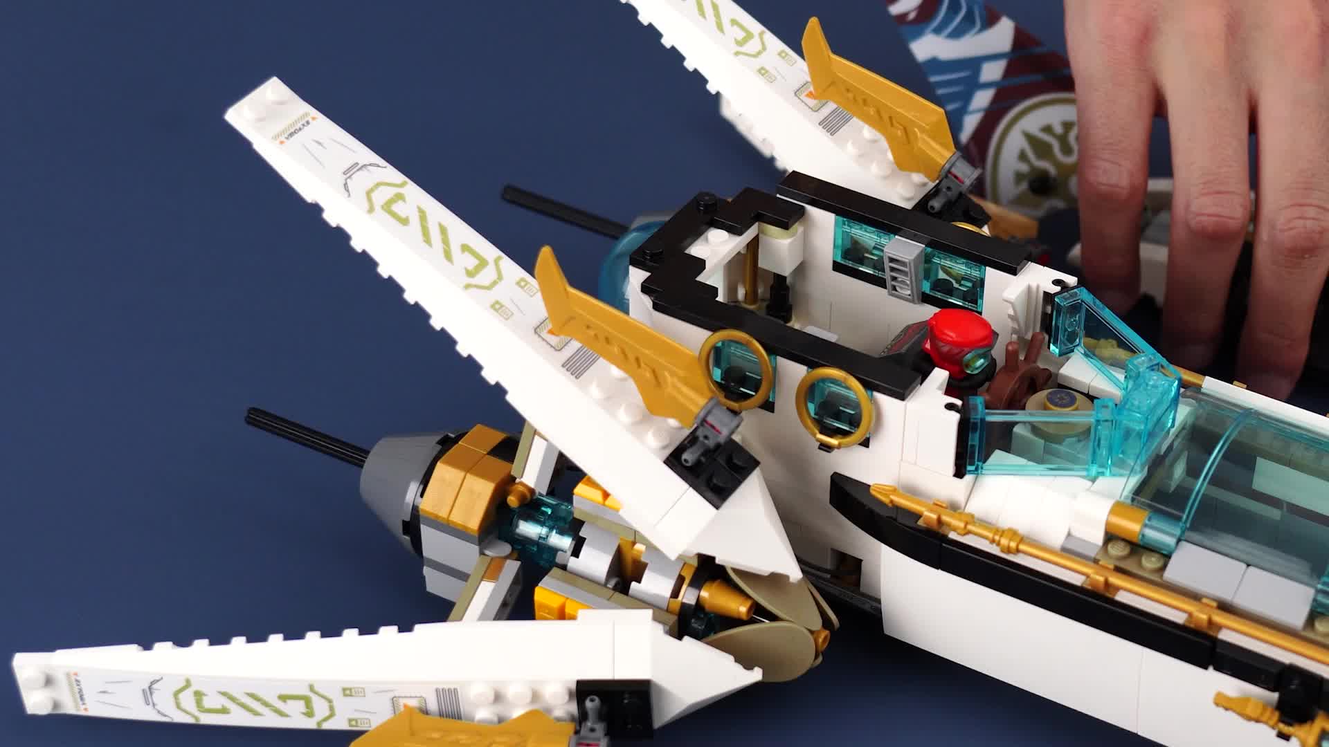 【乐高71756】乐高(lego)积木 幻影忍者系列 71756 水下赏赐号 9岁