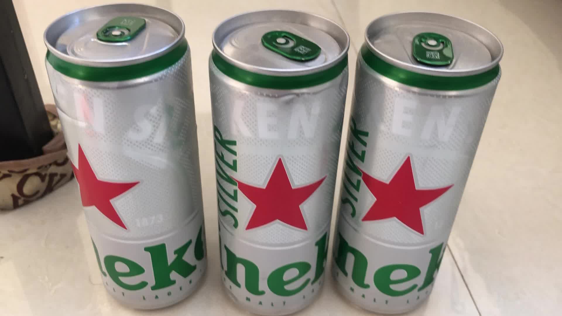 喜力星银heinekensilver啤酒330ml3听