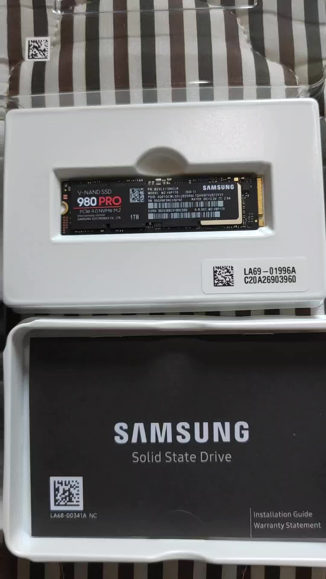 三星三星NVMV 980 pro SSD MZ-V8P500BW】三星（SAMSUNG）1TB SSD固态 