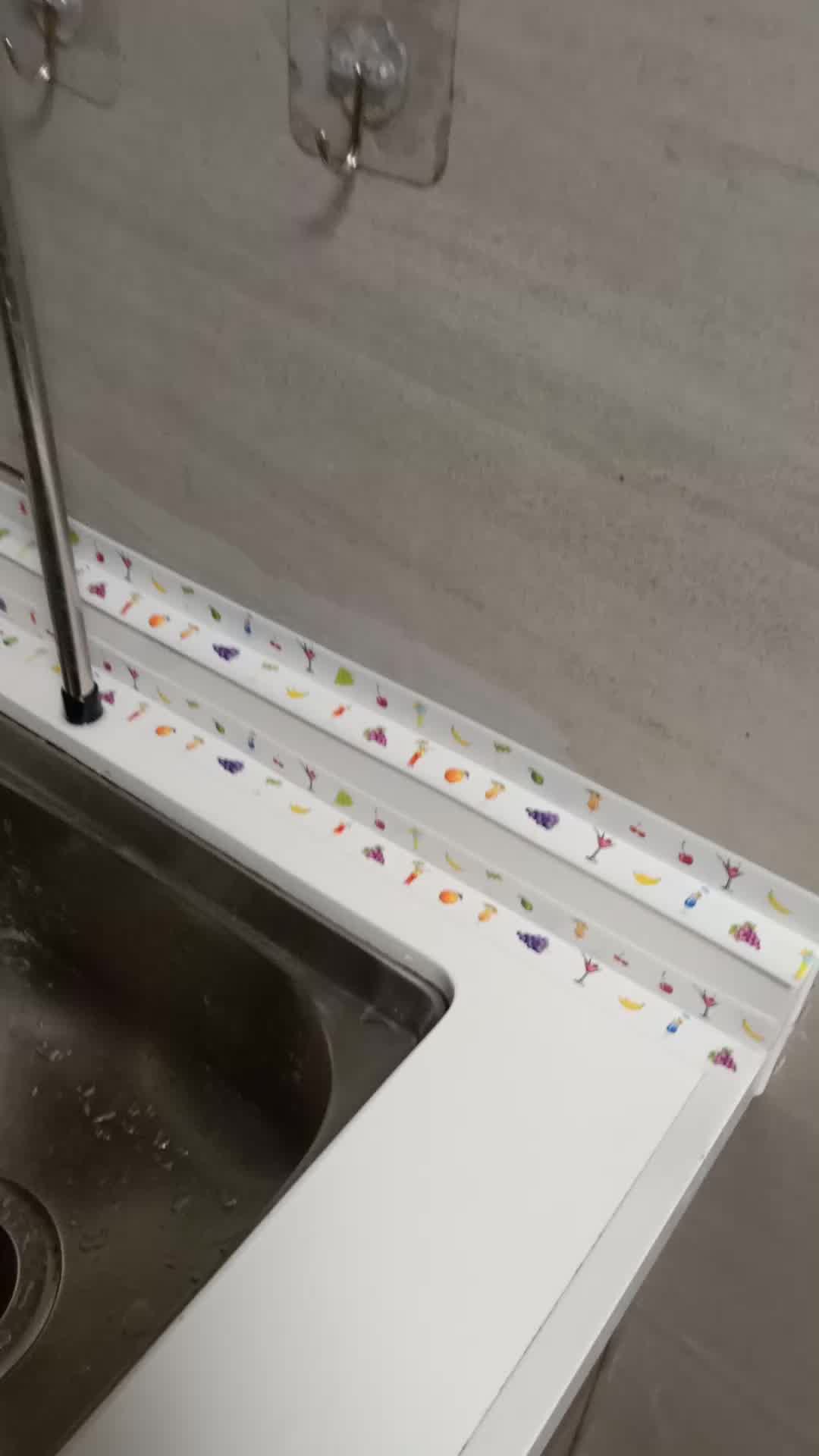 馨梦园美缝贴厨房防霉胶带水槽防水贴马桶贴自粘厨卫密封防油贴条墙角