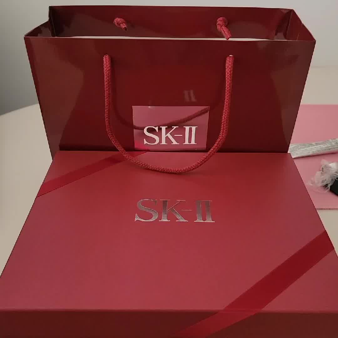 护肤】sk-ii神仙水230ml 美白小灯泡30ml 大红瓶面霜80g sk2(礼盒内含