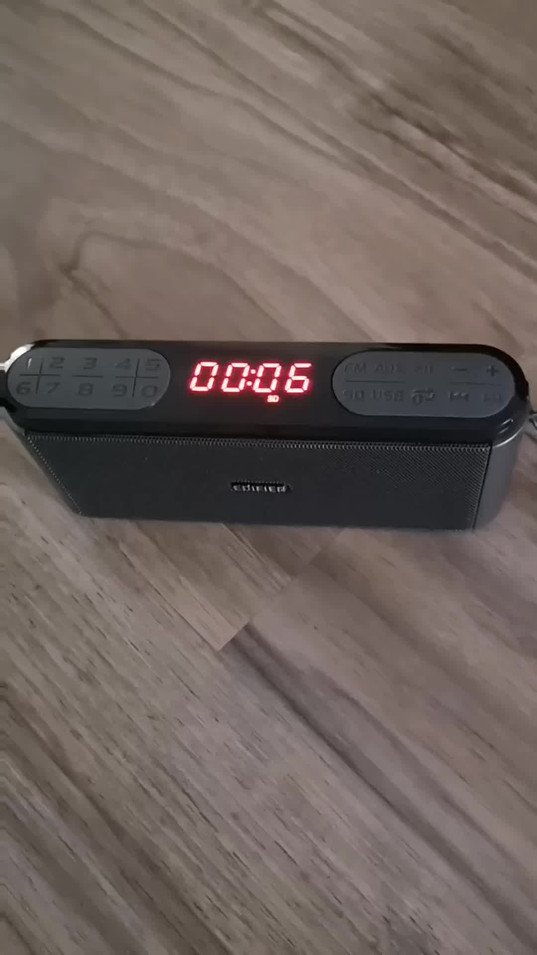 漫步者edifierm19收音机老人插卡音箱播放器便携式随身听可充电评书唱