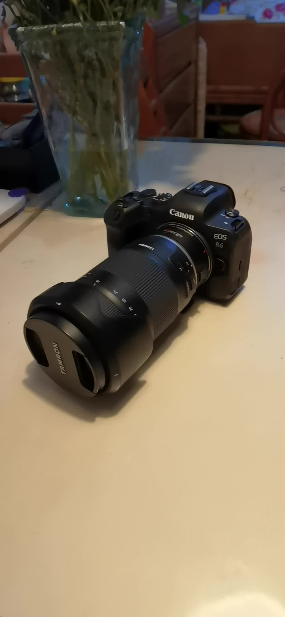 唯卓仕efeosr佳能微单rf转接环efefs镜头转eosrpr3r5r6转接环自动对焦