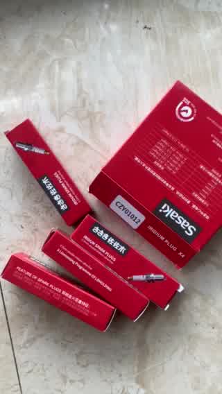 【佐佐木czy01012】佐佐木双铱金火花塞 适用于比亚迪f3/f3r/f6/l3/m6