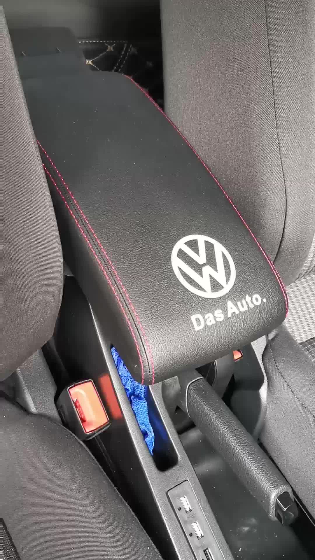 大众新桑塔纳扶手箱捷达专用中央手扶箱改装原装免打孔新捷达va3中央