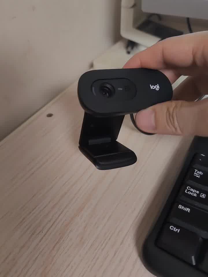 罗技(logitech)c505e 高清摄像头720p usb即插即用 办公会议 教学