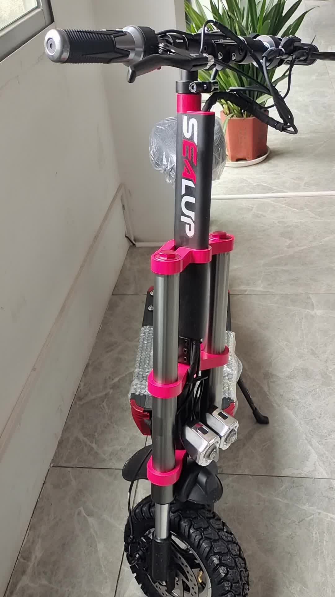 希洛普sealup锂电池越野电动滑板车代驾两轮折叠电动车