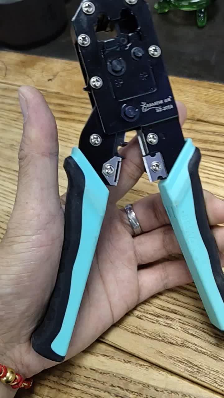 山泽samzhe网线钳水晶头压线钳网络电话接头工具多功能多版本供选择三