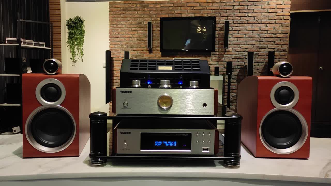 avance adv160bt丹麦皇冠迷你组合音响发烧电子管胆机功放蓝牙cd播放