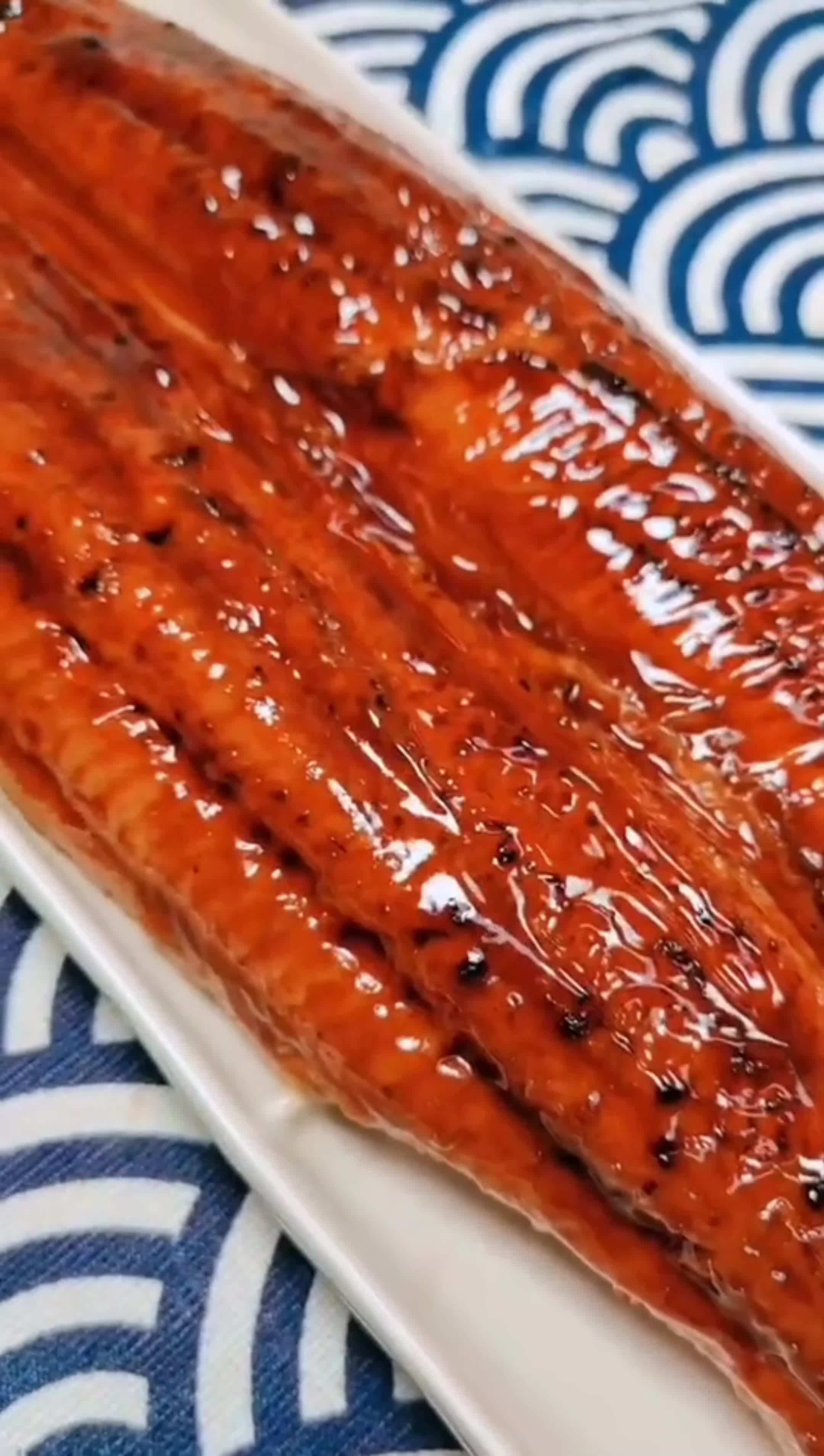 鲟食生鲜鳗鱼蒲烧超大活鳗烤制烤鳗鱼加热即食日式食材海鲜水产1000g