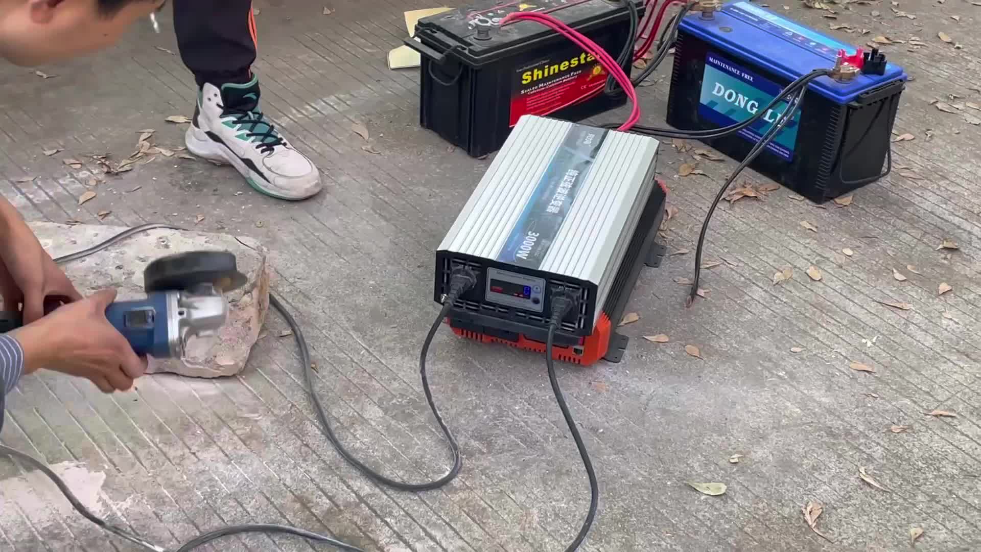 兴力电纯正弦波逆变器离网3000w6000w大功率家用12v24v48转220v货车