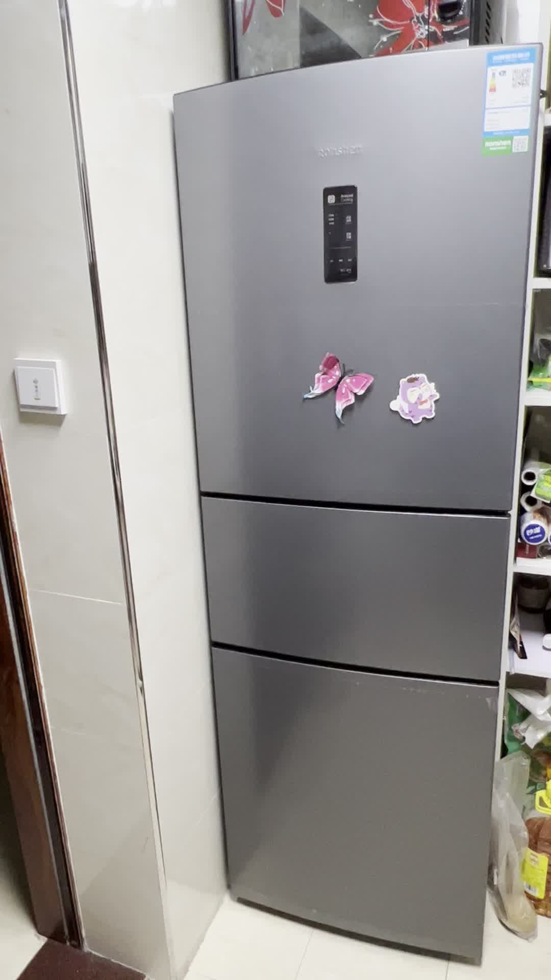 容声(ronshen)252升三开门电冰箱变频风冷一级能效节能家用风冷无霜