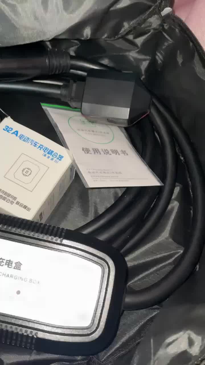 巨木特斯拉充電器新能源電動汽車充電槍家用隨車充裝備便攜式比亞迪