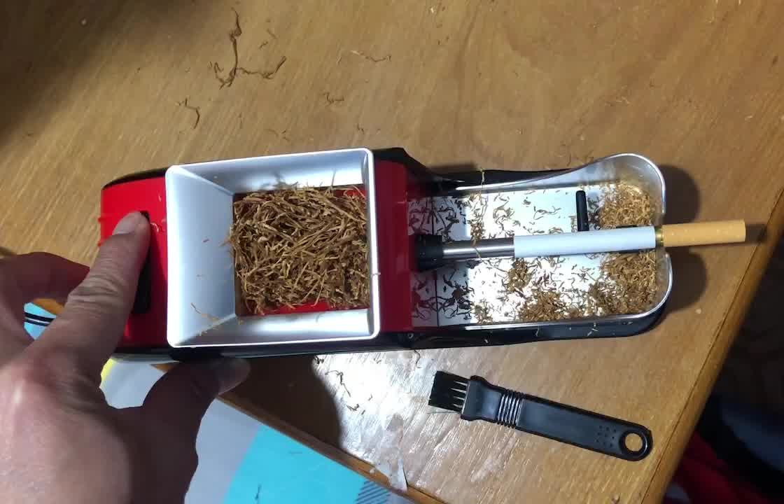 卷烟器电动家用小型自动卷烟机套装圈烟机拉烟气送长辈老人父亲礼物二