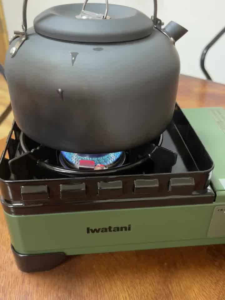 岩谷便携卡式炉日本进口岩谷迷你卡式炉便携户外防风瓦斯炉野营燃气灶