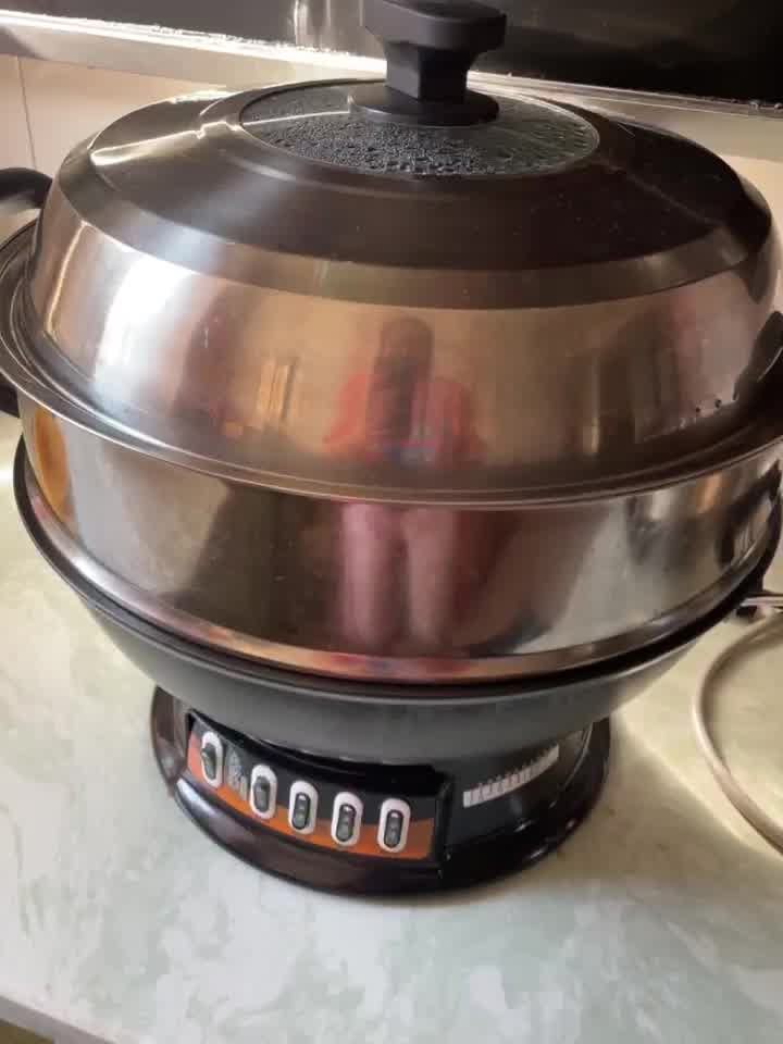 惠当家huidangjia电炒锅多功能电热锅大功率电锅家用铸铁锅升级电火锅