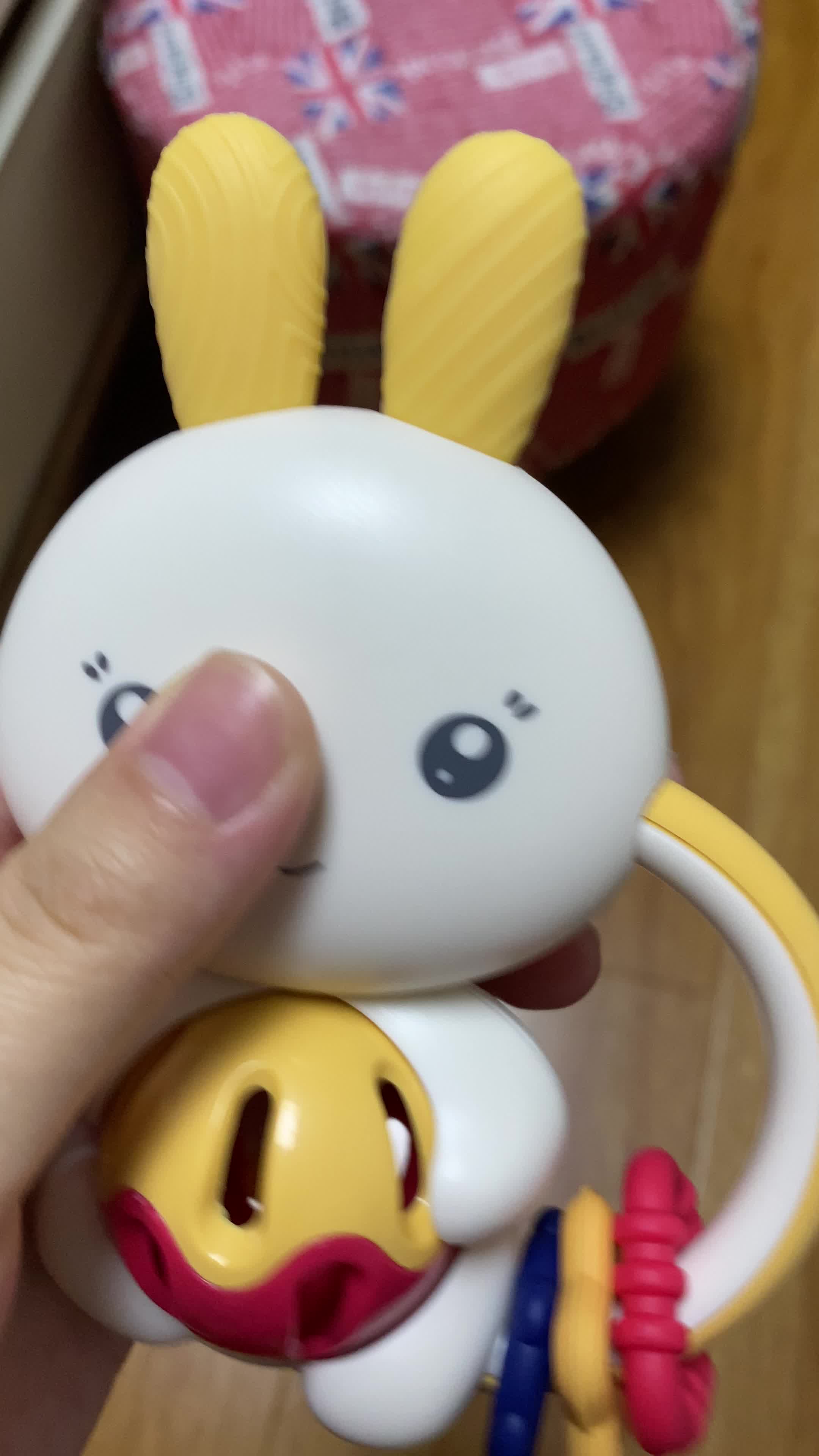 火火兔新生儿电子安抚摇铃婴儿玩具宝宝早教机故事机r1s蓝色生日礼物