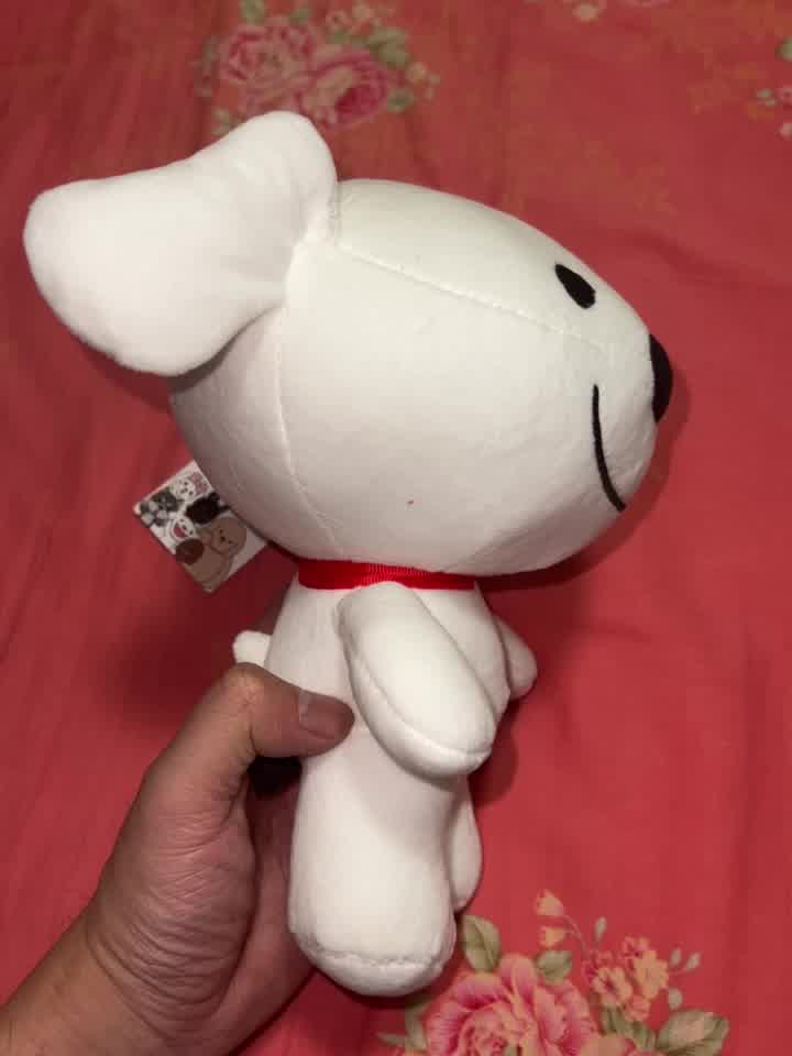 joydoga毛绒玩具京东吉祥物公仔京东狗毛绒玩偶摆件纪念品joy站姿中号