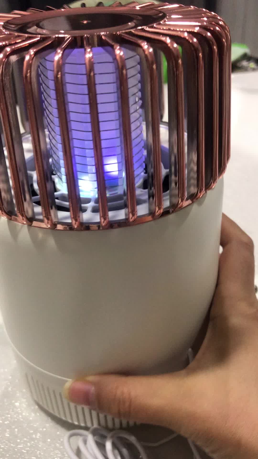 官佳电击灭蚊灯家用灭蚊器驱蚊器电蚊拍灭蝇虫电击式防蝇蚊神器卧室