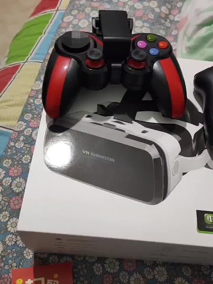 千幻魔镜 g04bs十一代vr眼镜智能蓝牙链接 3d眼镜手机vr游戏机 蓝牙版