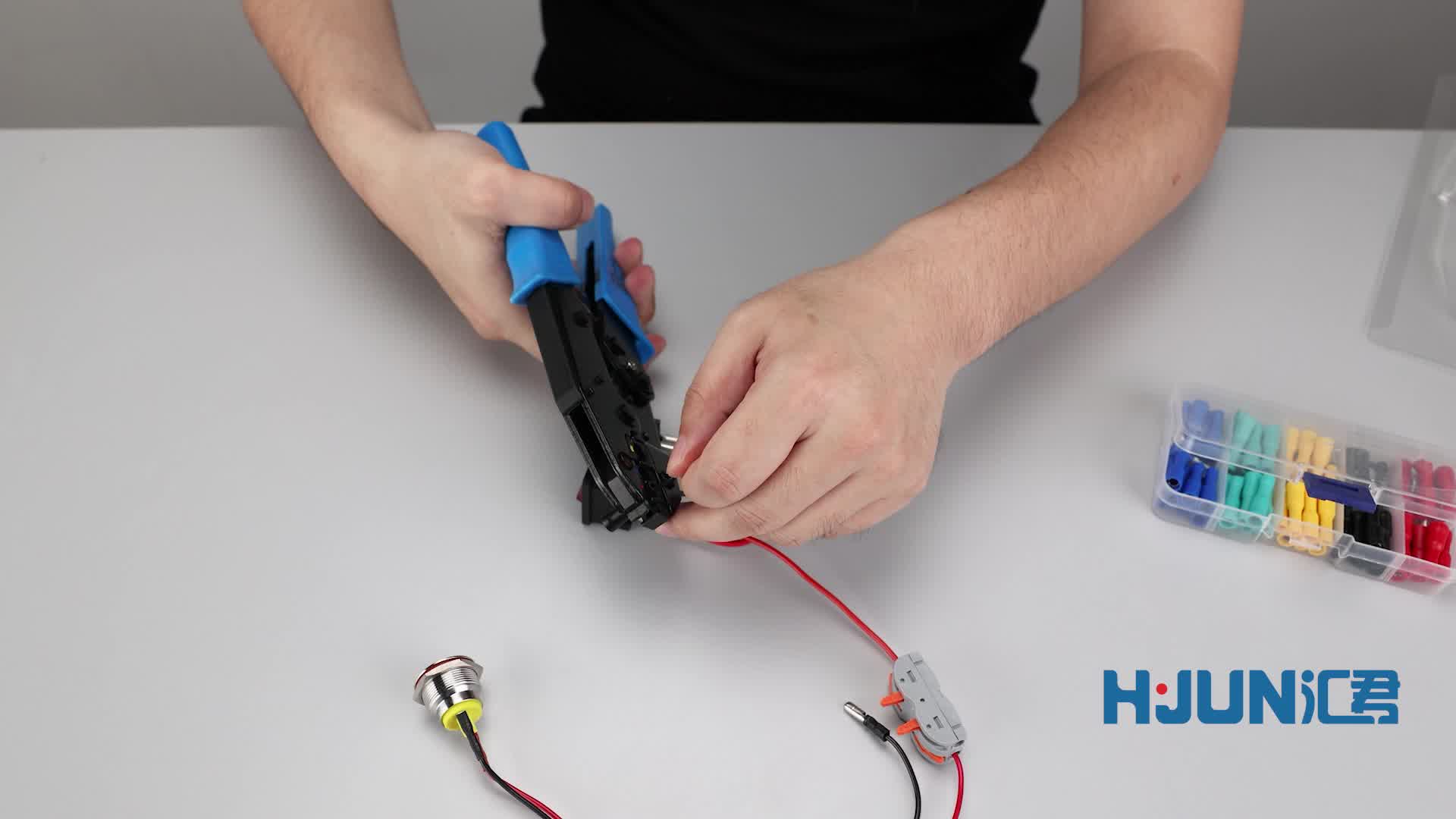 透明公母电线对接头 对插头快速接线端子 尼龙子弹头0