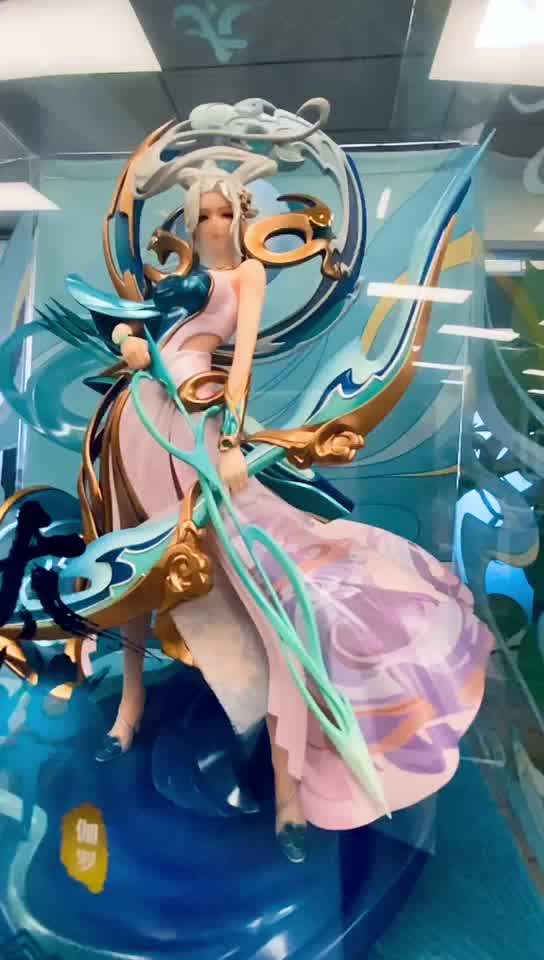 王者荣耀官方正版游戏周边入梦系列虞姬云霓雀翎典藏版17手办收藏艺术