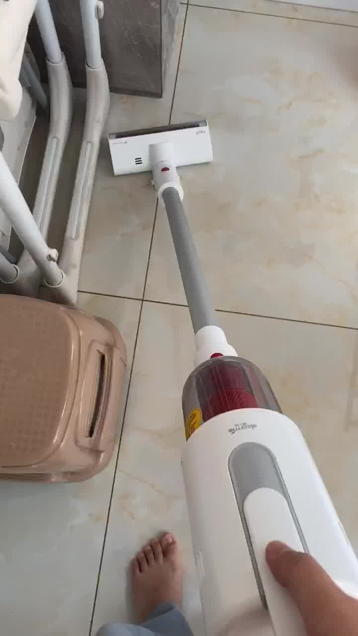 德尔玛deermavc20无线吸尘器家用手持轻量化吸尘器立式充电强力宠物大