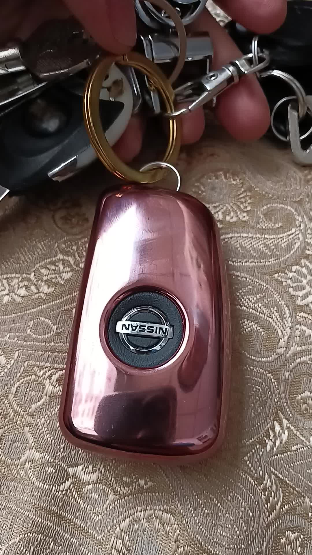 适用于东风日产钥匙套经典轩逸逍客骐达蓝鸟尼桑奇骏汽车钥匙包套壳扣