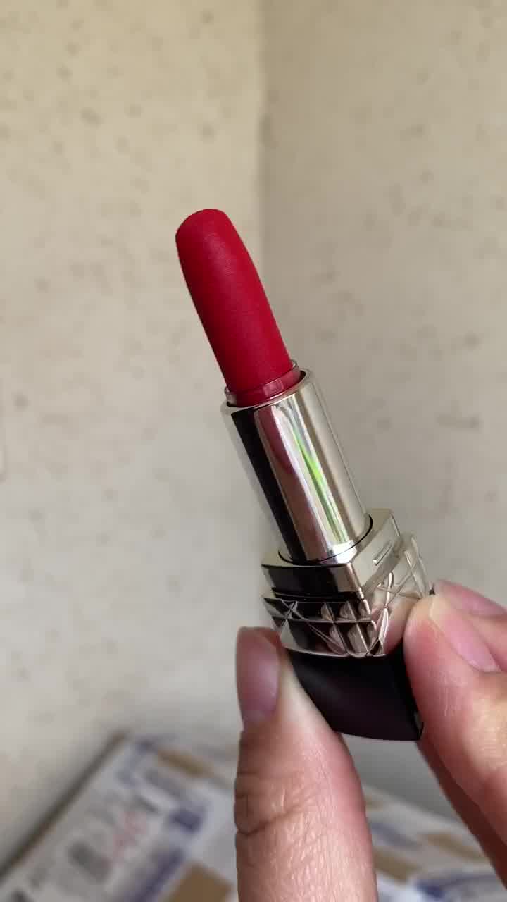 【专柜正品】迪奥口红女士唇膏小样 999哑光正装赠礼盒礼袋香水【图片