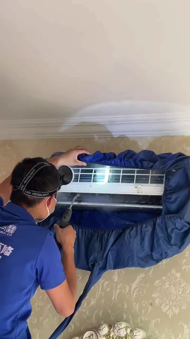 啄木鸟家电清洗挂机空调清洗上门服务挂机柜机中央空调风管机天井机
