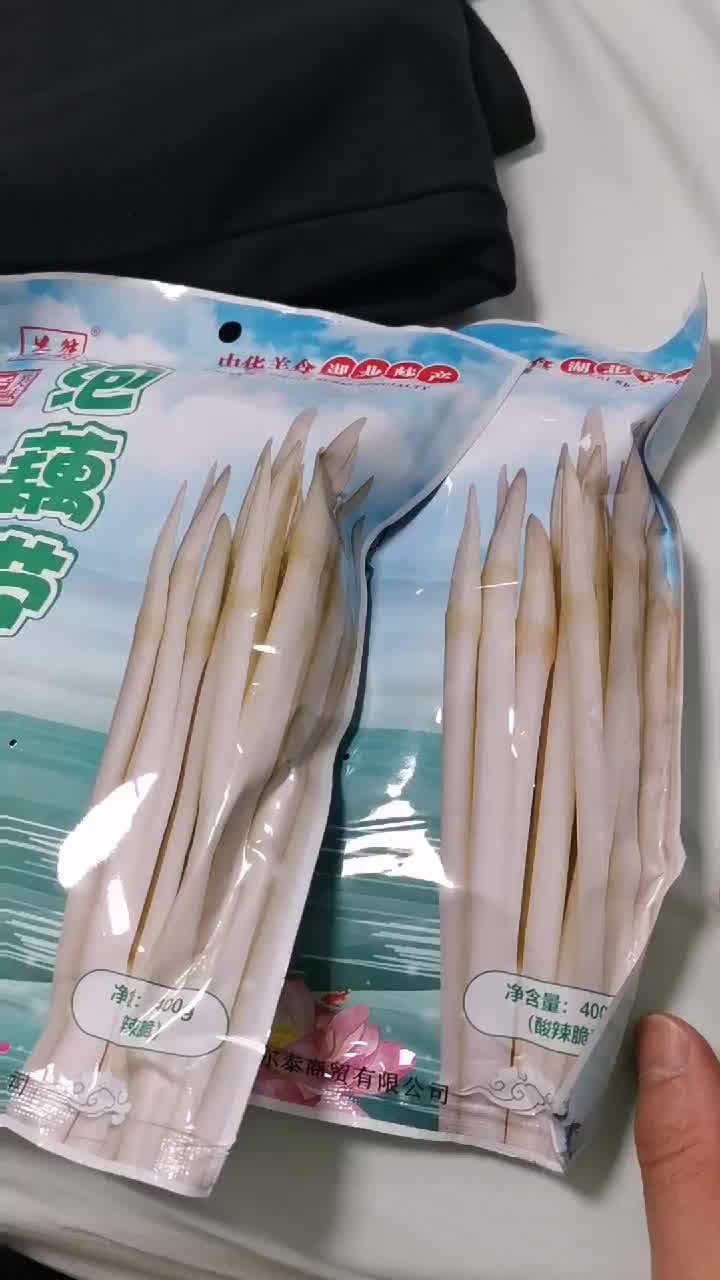 洪湖助农馆洪湖食客洪湖酸辣泡藕带莲藕尖袋装400g1袋